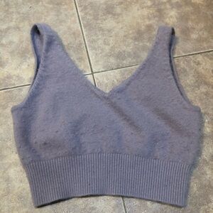 NAADAM Taupe Cashmere Knit Top